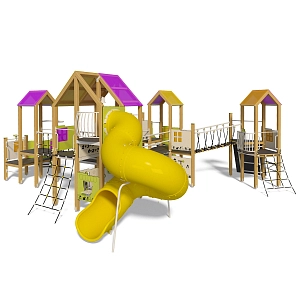 Игровой комплекс InterAtletika Big City-12 ТЕ942