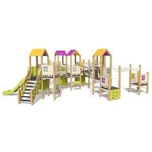 Игровой комплекс InterAtletika Big City-1 ТЕ931