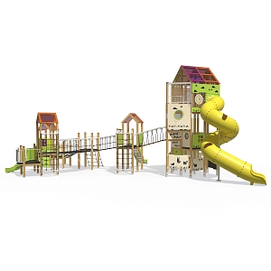 Игровой комплекс InterAtletika Big City-4 ТЕ934