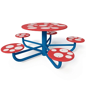 Песочный столик Мухомор InterAtletika ТЕ313