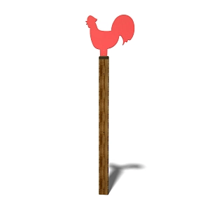 Стойка большая InterAtletika (к секции ограждения S764) S764.2