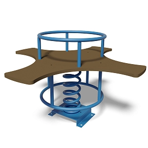 Качалка Балансир 4-х местный InterAtletika Т215