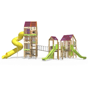 Игровой комплекс InterAtletika Big City-5 ТЕ935