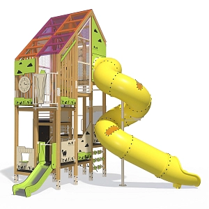 Игровой комплекс InterAtletika Big City-7 ТЕ937