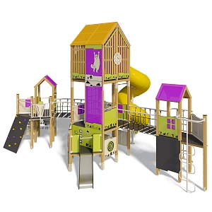 Игровой комплекс InterAtletika Big City-14 ТЕ944