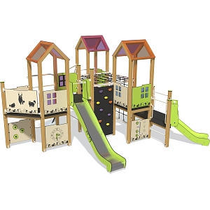 Ігровий комплекс InterAtletika Big City-6 ТЕ936