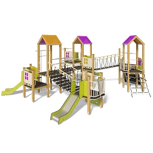Игровой комплекс InterAtletika Big City-13 ТЕ943