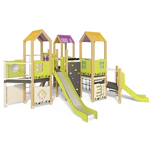 Игровой комплекс InterAtletika Big City-6 ТЕ936