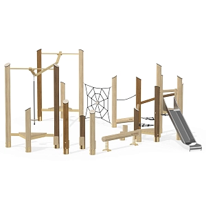 Игровой комплекс Лесная тропа Interatletika LW101