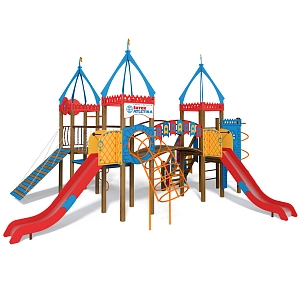 Ігровий комплекс Замок-М InterAtletika T903M