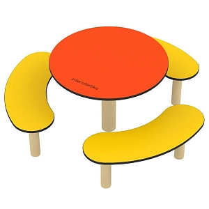 Стол для творчества круглый InterAtletika LK318