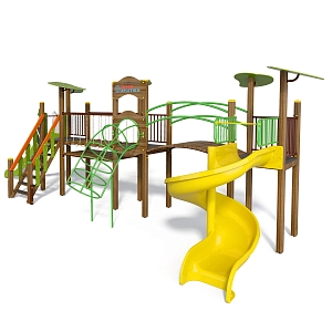 Ігровий комплекс Панда Міні InterAtletika T907.2M