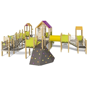 Игровой комплекс InterAtletika Big City-3 ТЕ933