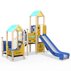 Игровой комплекс Дворик кобзаря InterAtletika LK109 Ukraine