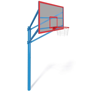 Стенд баскетбольний FIBA (180х105), щит акриловий InterAtletika УТ417.1