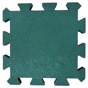 Плитка из резиновой крошки 455х455 мм пазл