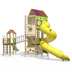Игровой комплекс InterAtletika Big City-9 ТЕ939