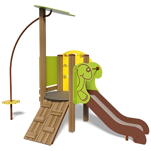 Ігровий комплекс Черепаха InterAtletika ТЕ703