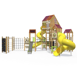 Игровой комплекс InterAtletika Big City-10 ТЕ930