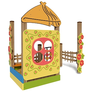 Песочница Домик InterAtletika ТЕ321