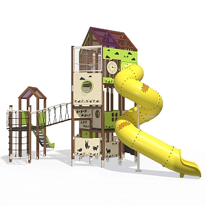 Ігровий комплекс InterAtletika Big City-9 ТЕ939