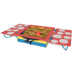 Песочница с защитными створками Божья Коровка InterAtletika T314