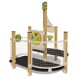 Игровой комплекс Капитанский мостик InterAtletika LK306